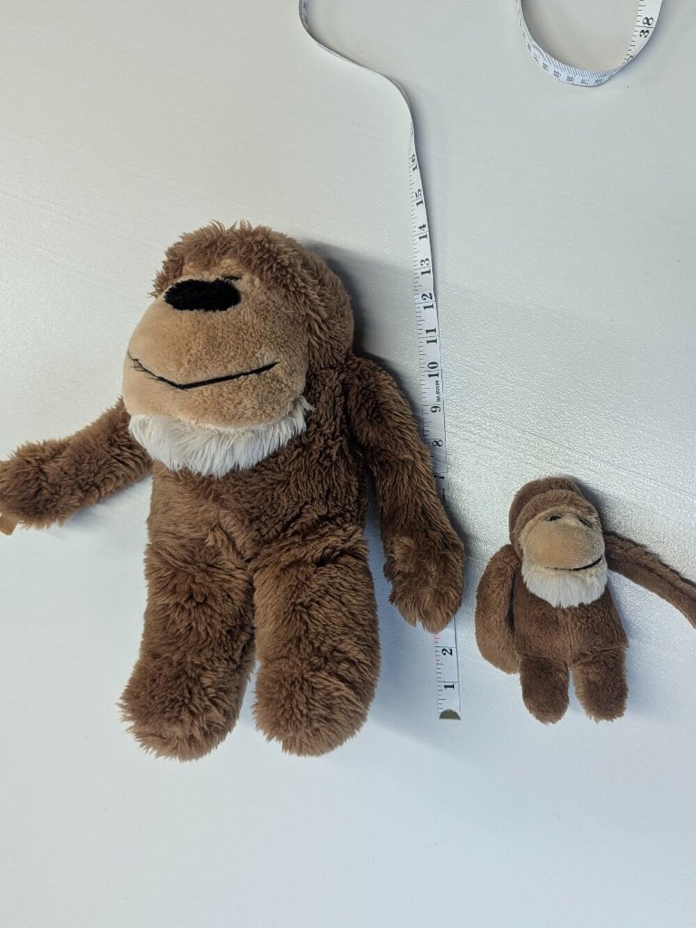 Vintage Wallace Berrie & Co. Stuffed Gorilla and *Rare Baby - Picture 4 of 6